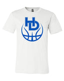 Hilliard Davidson Basketball Logo T-Shirt - Unisex