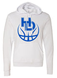 Hilliard Davidson HD Basketball White Hoodie