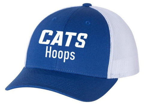 Hilliard Davidson Cats Hoops Trucker Hat